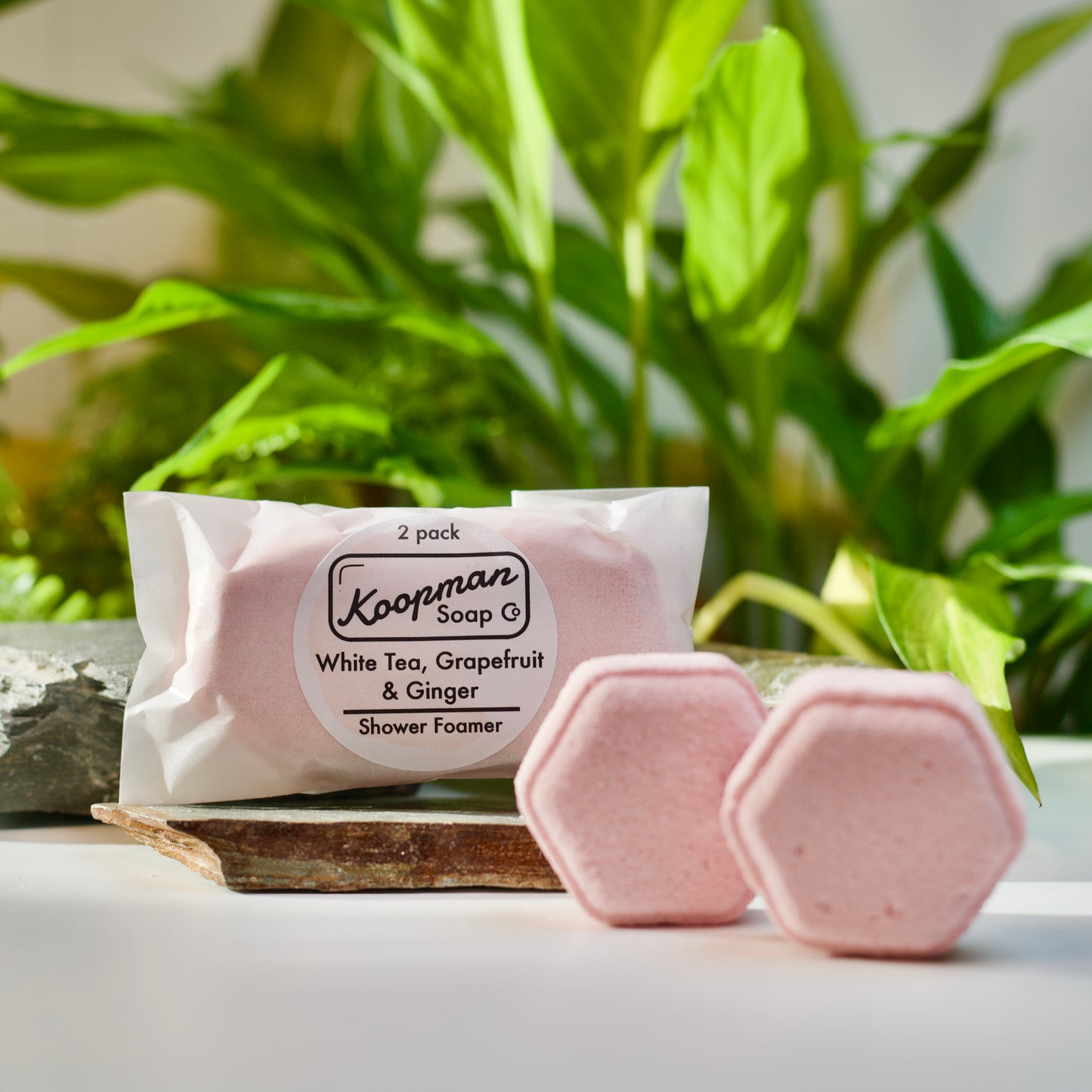White Tea, Grapefruit & Ginger Shower Foamer (2 Pack)